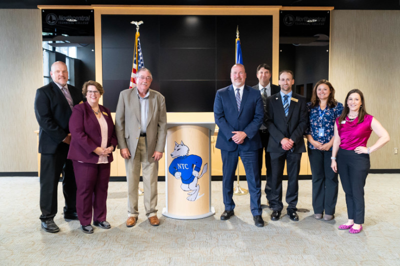 Members of NTC standing with members of the Wisconsin Department of Agriculture, Trade and Consumer Protection (DATCP).