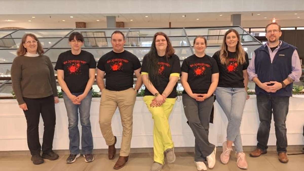 Medical Lab Technician students + instructors at the ASCLS Conference