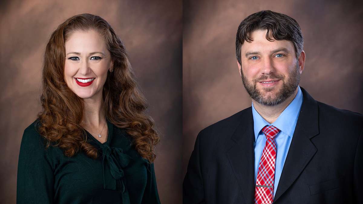 Dr. Emily Stuckenbruck and Dr. Darren Ackley