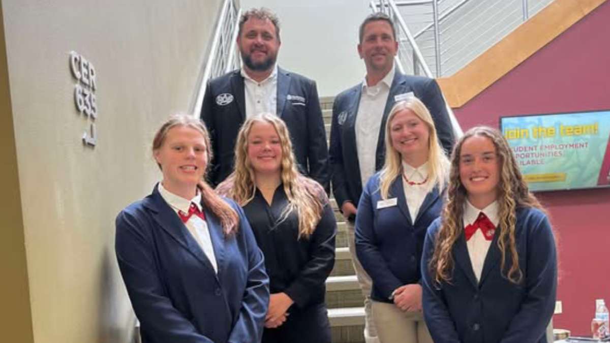 Photo of the advisors and student leaders from NTC's PAS chapter