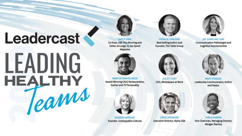 Leadercast Leading Healthy Teams