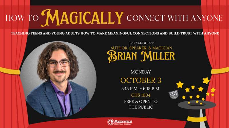 how to magically connect with anyone with picture of Brian Miller