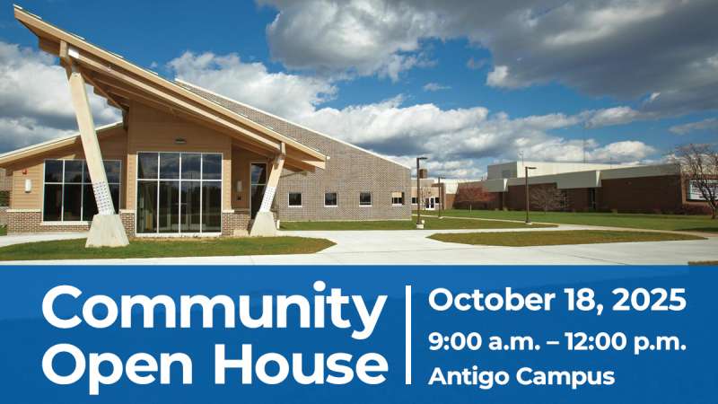 Exterior view of the Northcentral Technical College Antigo Campus.