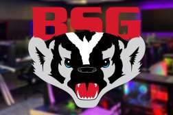 Badger State Games Logo and NTC esports Arena