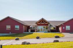 An exterior view of Northcentral Technical College's Agriculture Center of Excellence.