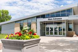 An exterior view of the Northcentral Technical College Wausau Campus main entrance.