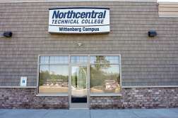 An external view of the Northcentral Technical College Wittenberg Campus.