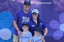 Greg, Kayla, Gannon and Landon Wiesemann