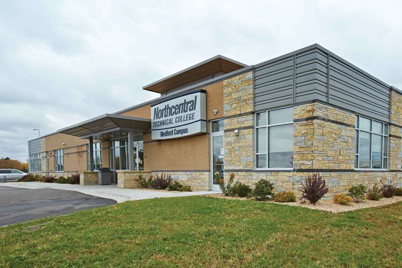 Exterior of Medford Campus Building