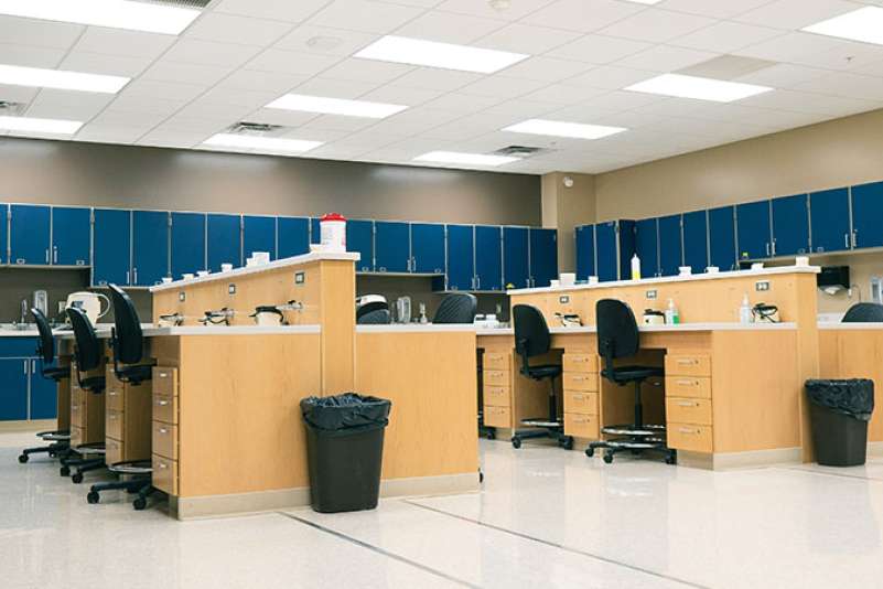 A wide interior view of our Dental Clinic Facility