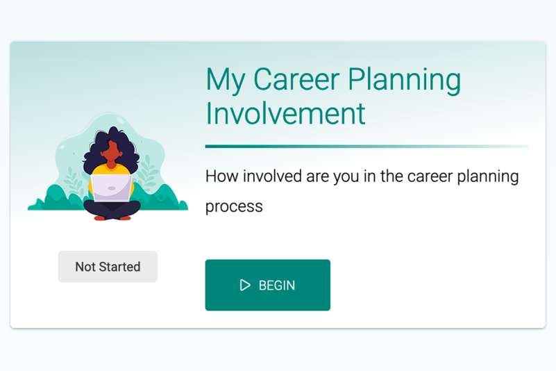 My Career Planning Involvement. How involved are you in the career planning process?