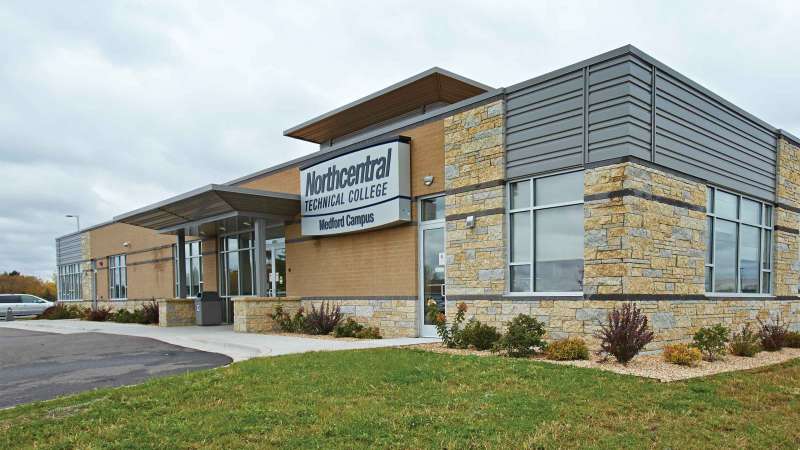 Exterior of Medford Campus Building